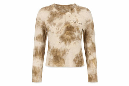 Womens UK Size S BDG Brown Basic T-Shirt