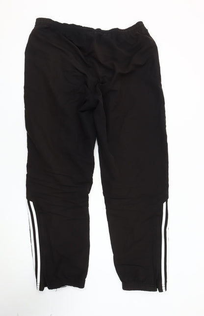 Adidas Men's Black Jogger Trousers, Size L, Sportswear
