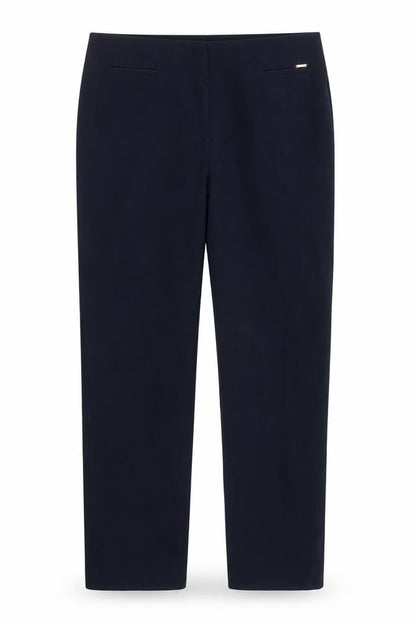 Womens UK Size 12 Marks and Spencer Classic Fit Ankle Blue Trousers