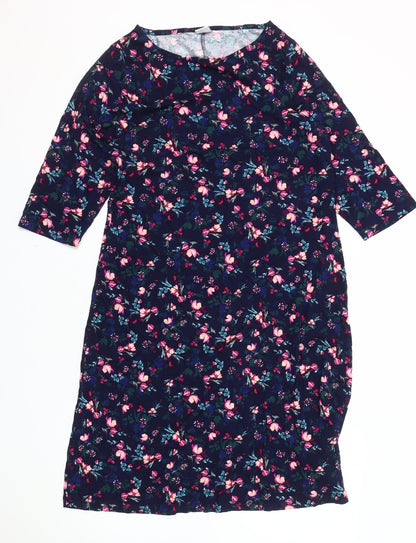 Cotton Traders Floral Dress Women Multicoloured Size 12