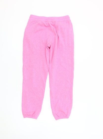 GAP Kids Pink Jogger Trousers, Girls Large, Elastic Waist