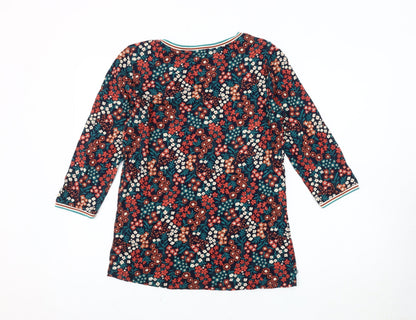 Brakeburn Women's Multicoloured Floral T-Shirt Size 10