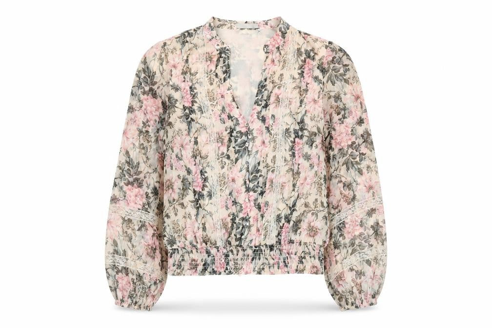 Womens UK Size 14 Oasis Multicoloured Basic Blouse