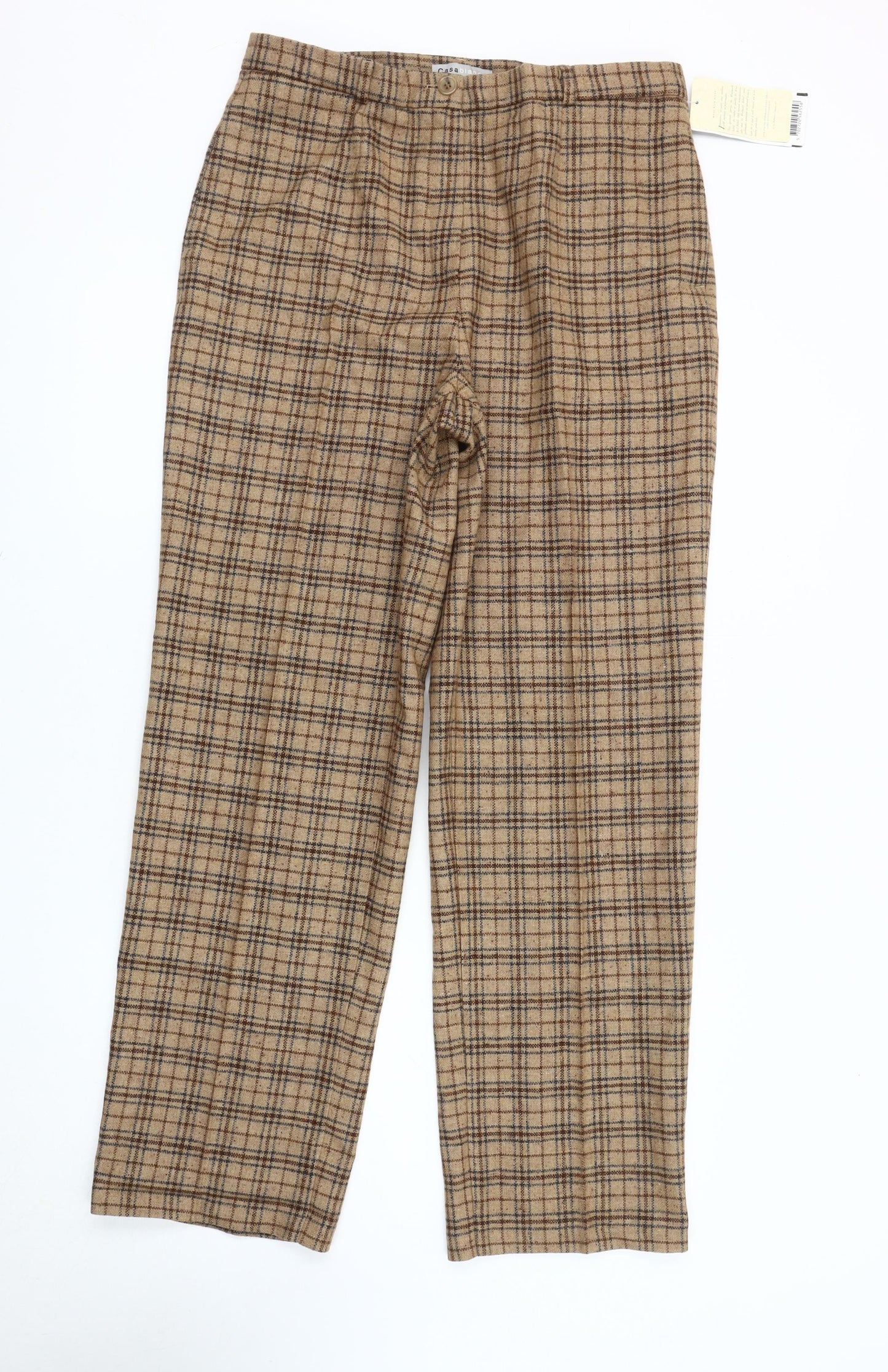 Mens UK Size 18 Casablanca   Beige Trousers