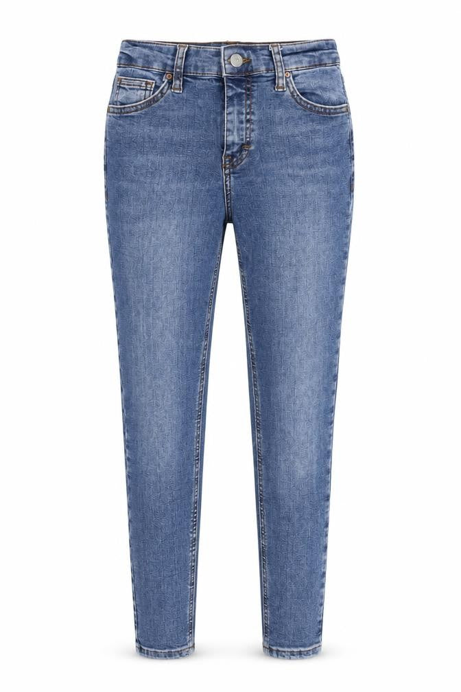 Womens UK Size 8 Topshop Slim Fit Skinny Blue Jeans
