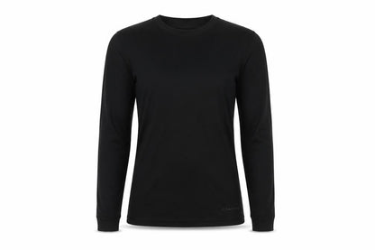 Campri Women's Black XS Long Sleeve Basic T-Shirt