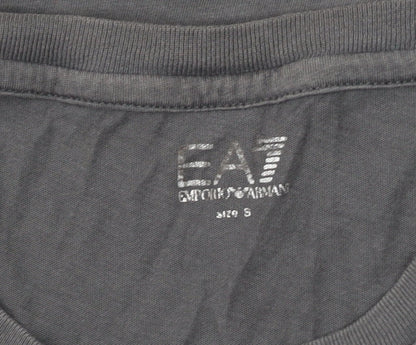 Mens UK Size S Emporio Armani Grey  T-Shirt