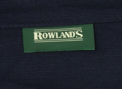 Rowland's Men's Blue Short Sleeve Button-Up Shirt