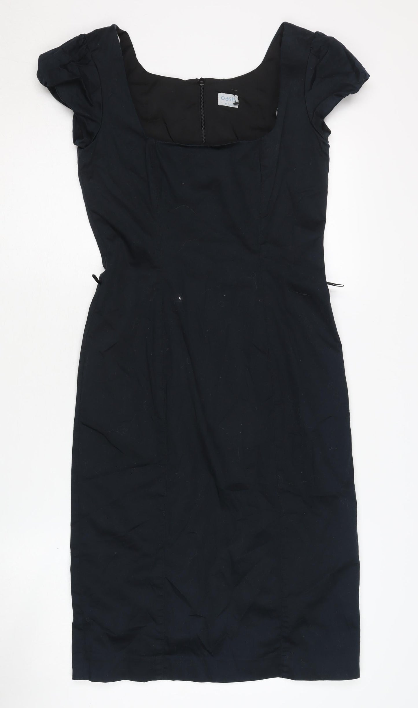 Oasis Women's Black Sheath Dress Size 10