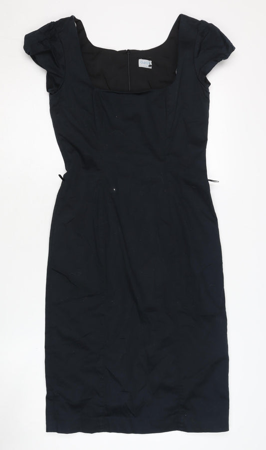 Oasis Women's Black Sheath Dress Size 10