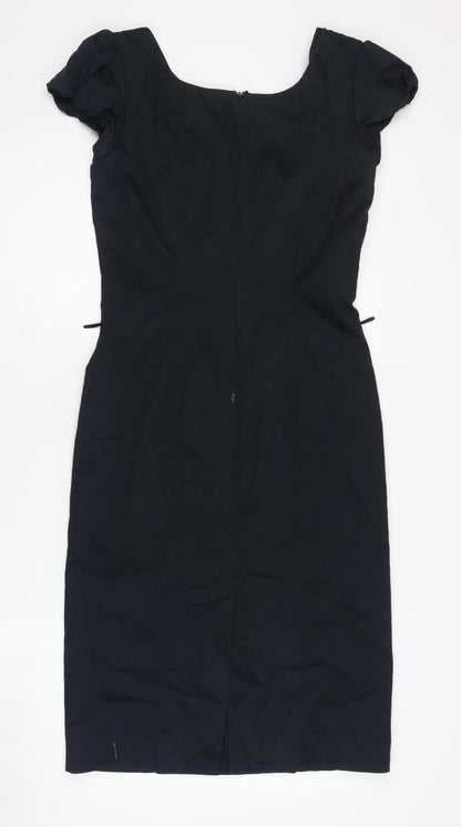 Oasis Women's Black Sheath Dress Size 10