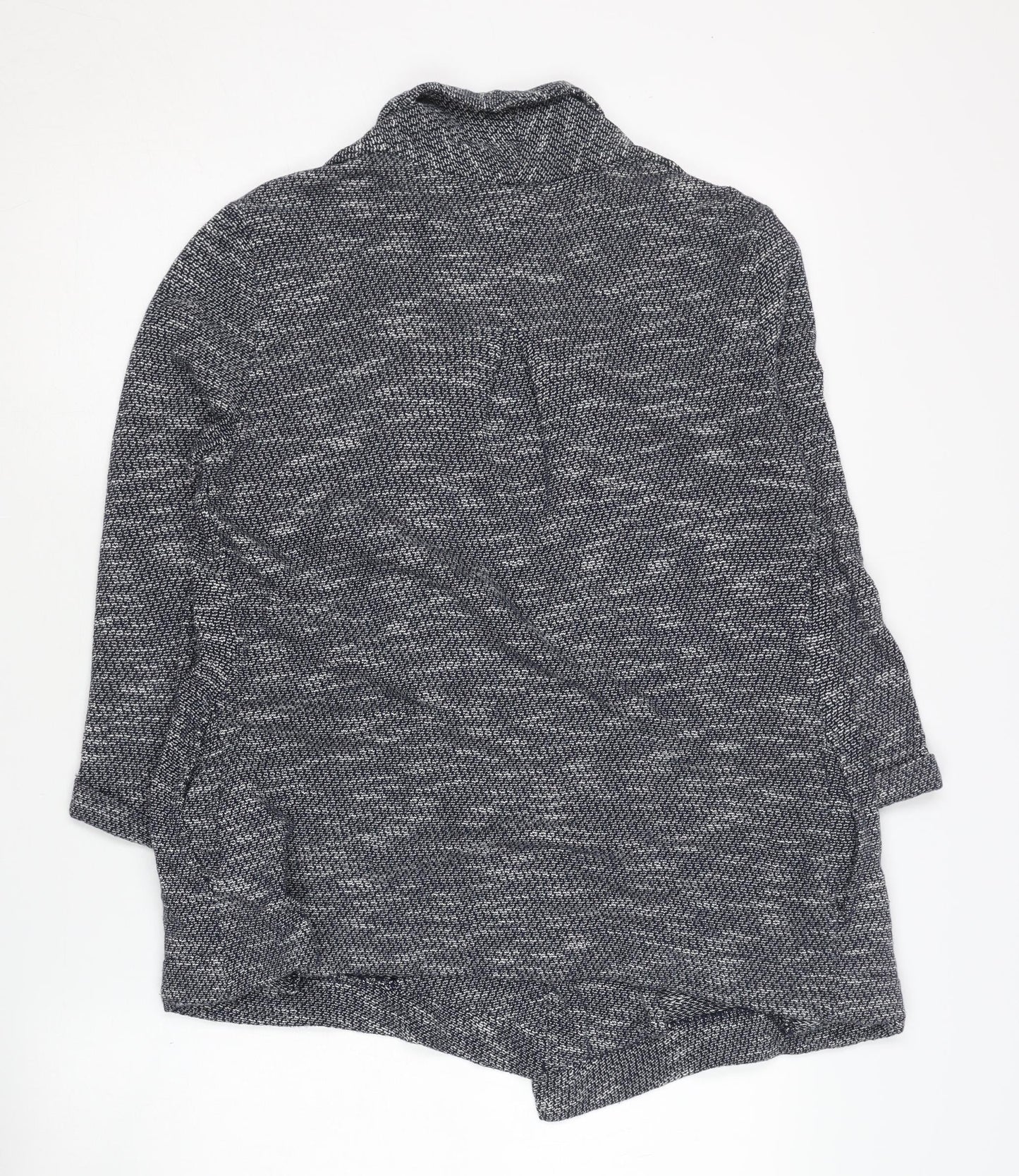 Womens UK Size 8 Fat Face Blue Cardigan Jumper
