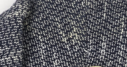 Womens UK Size 8 Fat Face Blue Cardigan Jumper