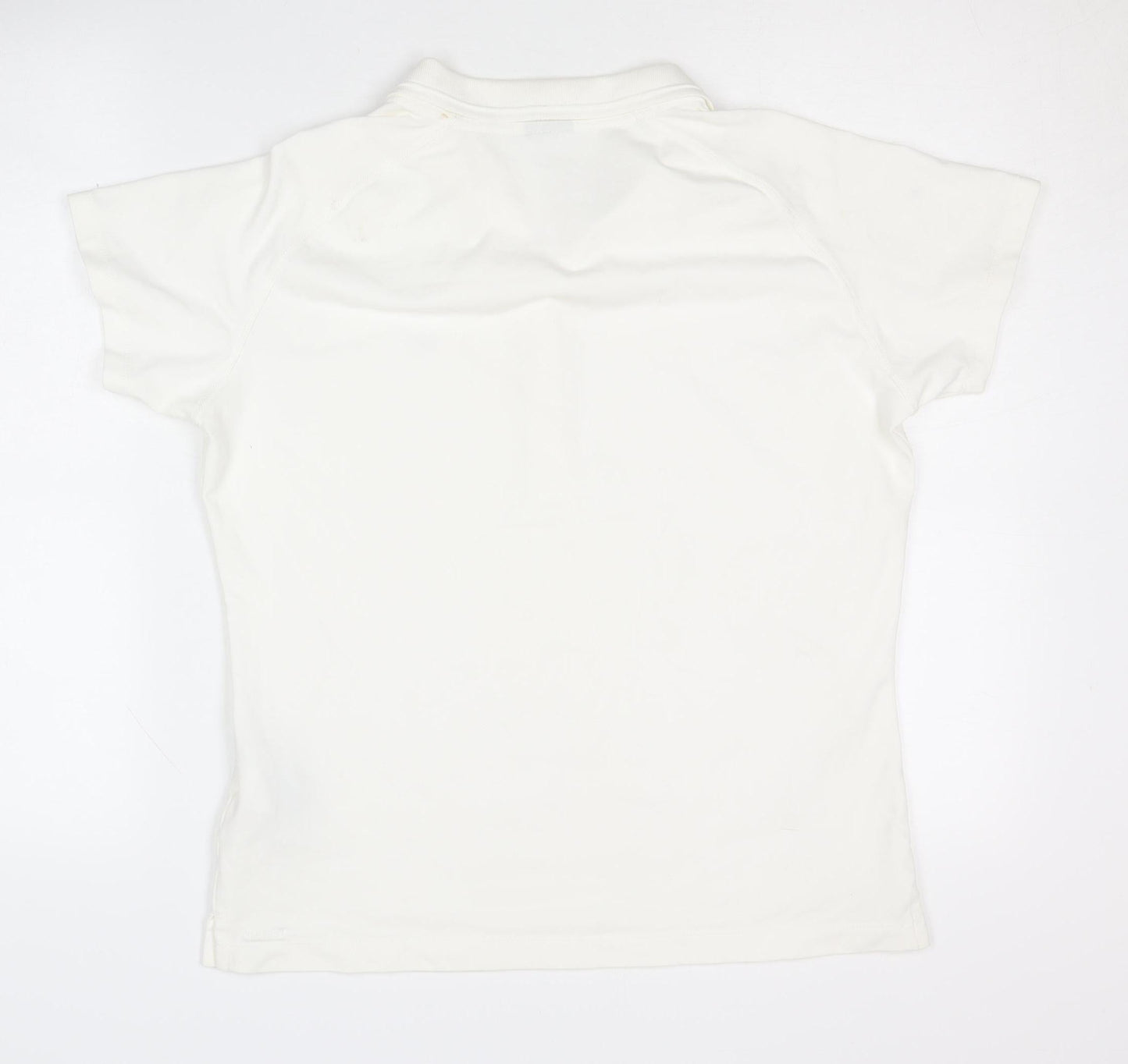 Womens UK Size XL Nike White Basic Polo