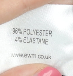 Isle Collection Women's Red Pullover Geometric Jumper Size 16