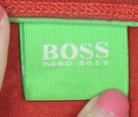 Mens UK Size S HUGO BOSS Red  T-Shirt