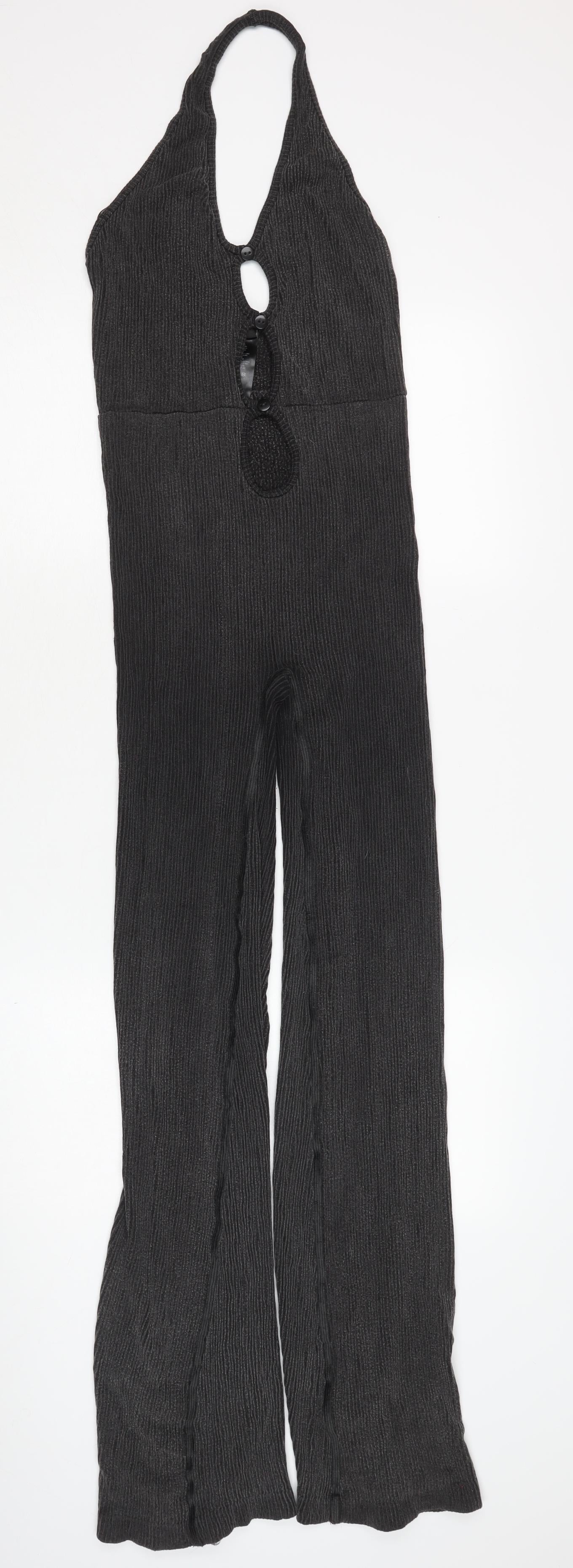 Urban Outfitters Black Halter Knit Women's Jumpsuit M