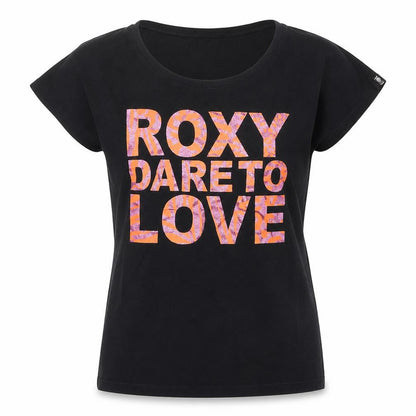 Womens UK Size M ROXY Black Basic T-Shirt