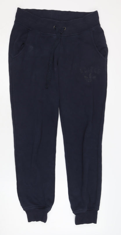 Adidas Women's Blue Jogger Trousers Size 10