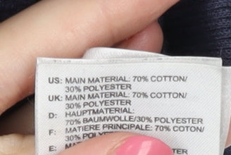 Adidas Women's Blue Jogger Trousers Size 10