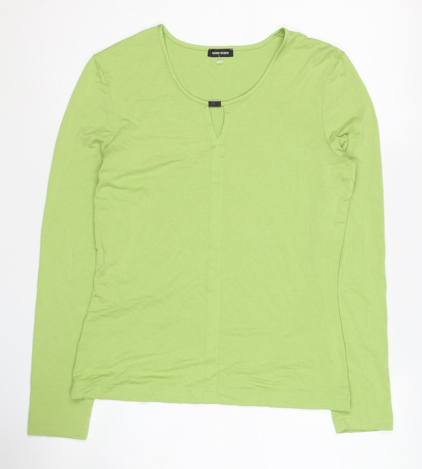 Womens UK Size 8 Gerry Weber Green Basic T-Shirt