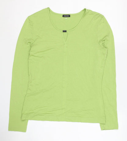 Womens UK Size 8 Gerry Weber Green Basic T-Shirt