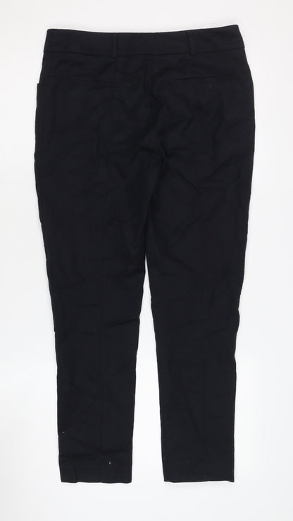Womens UK Size 10 Oasis   Black Trousers