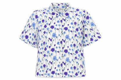Womens UK Size 12 Damart Multicoloured Basic Blouse