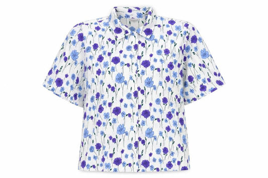 Womens UK Size 12 Damart Multicoloured Basic Blouse