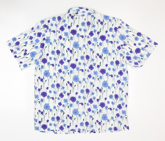 Damart Women's Multicolour Floral Blouse Size 12