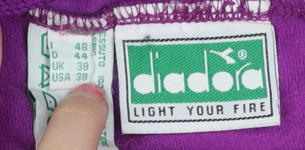 Diadora Women's Purple Track Pants Size 10-12