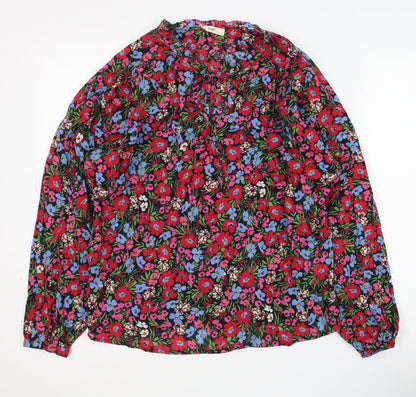 Hush Women's Floral Multicoloured Blouse Size 8