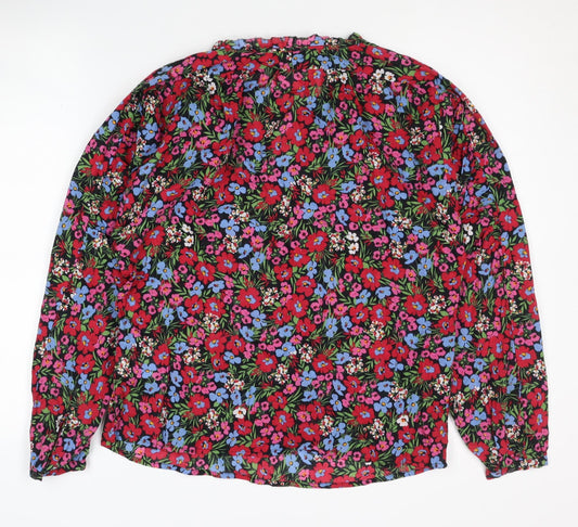Hush Women's Floral Multicoloured Blouse Size 8