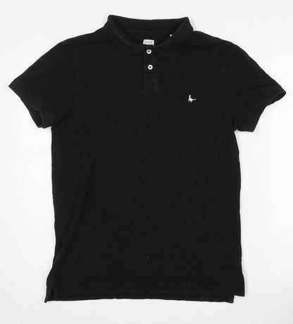 Jack Wills Men's Black Polo Shirt M Casual Wear