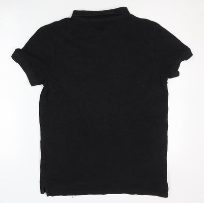 Jack Wills Men's Black Polo Shirt M Casual Wear