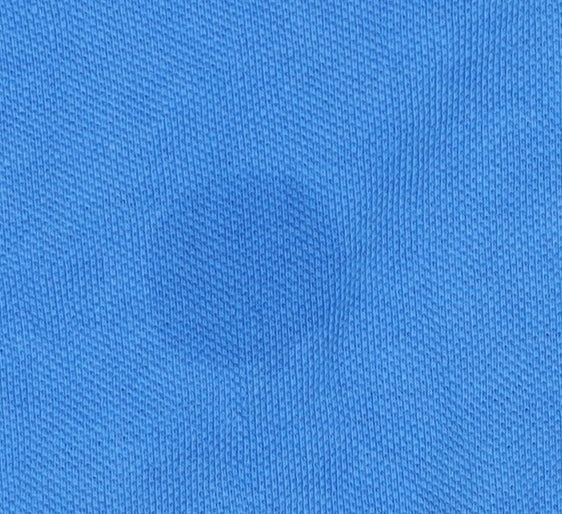 Kangol Men's Blue Polo Shirt - Large, Cotton, Short Sleeve