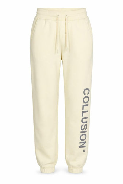 Collusion Women Ivory Jogger Trousers 2XS