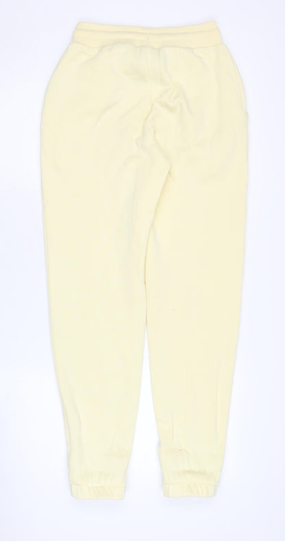 Collusion Women Ivory Jogger Trousers 2XS