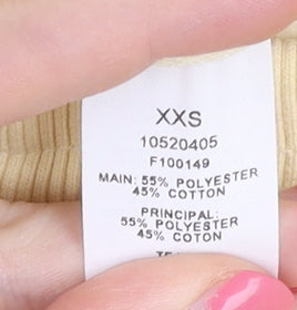 Collusion Women Ivory Jogger Trousers 2XS
