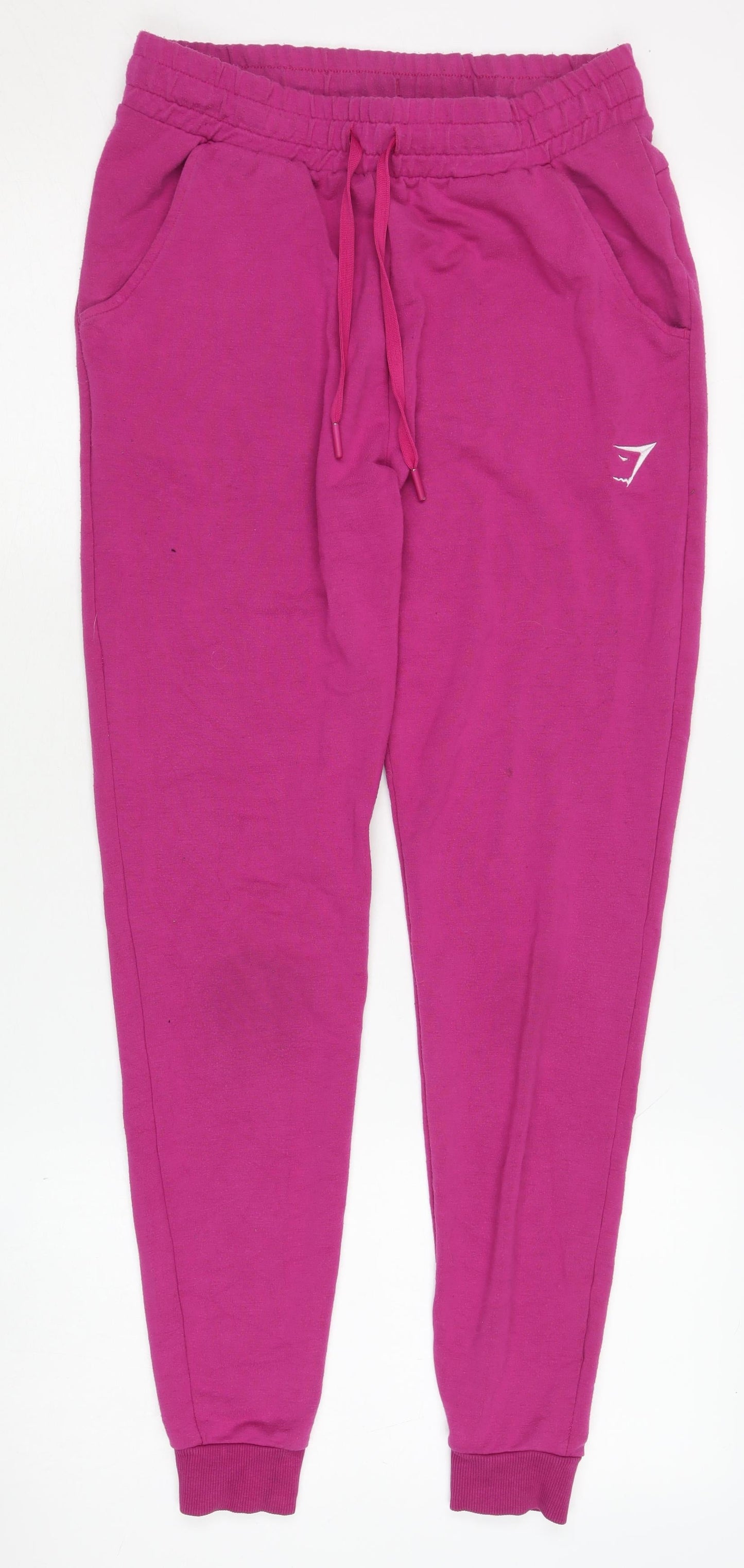 Gymshark Women's Pink Jogger Trousers - Size S