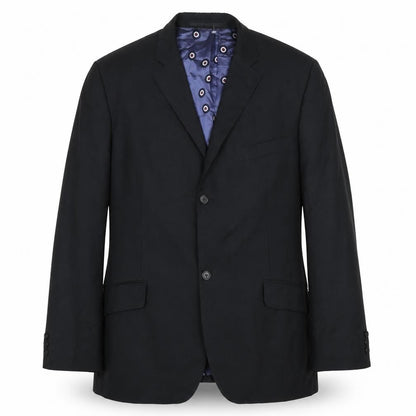 Mens UK Size 44 Ben Sherman Regular Black Suit Jacket