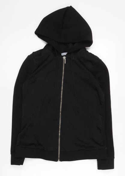 Michelle Keegan Women's Black Full Zip Hoodie Size 8