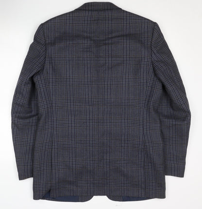 Mens UK Size 42 Eric Spencer Regular Blue Suit Jacket