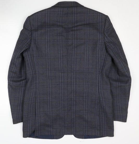 Mens UK Size 42 Eric Spencer Regular Blue Suit Jacket