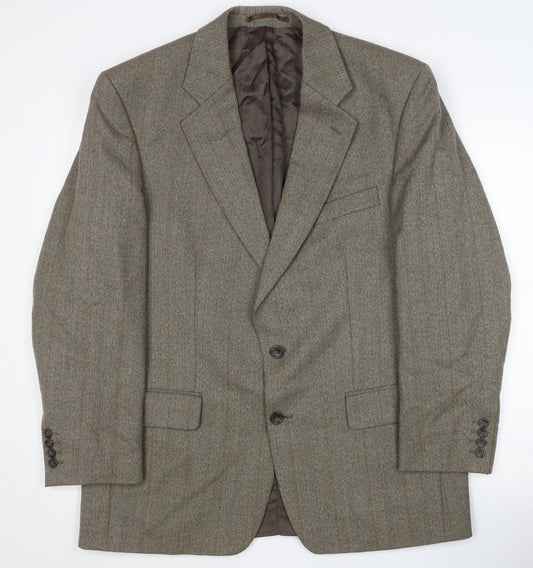Mens UK Size 42 Savoy Taylors Guild Regular Grey Suit Jacket