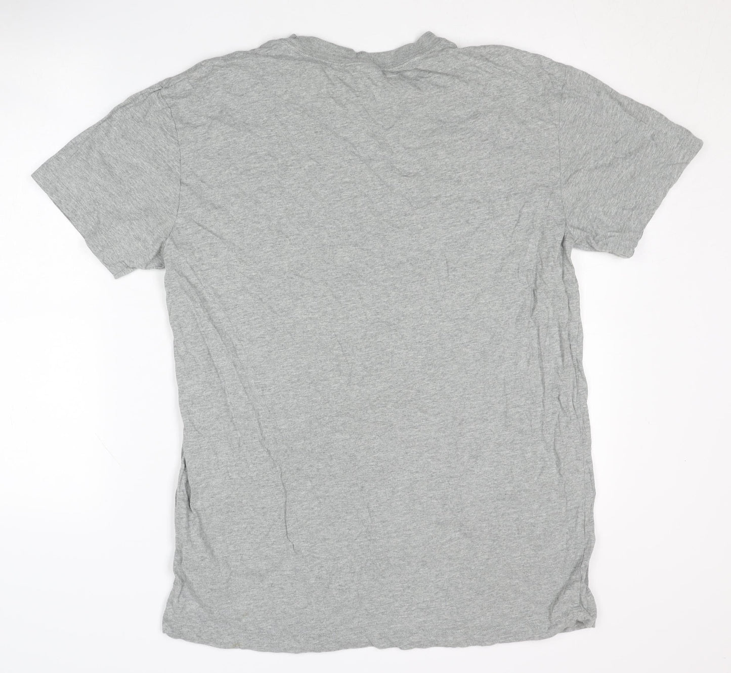 Nike Men's Grey Crew Neck T-Shirt Medium