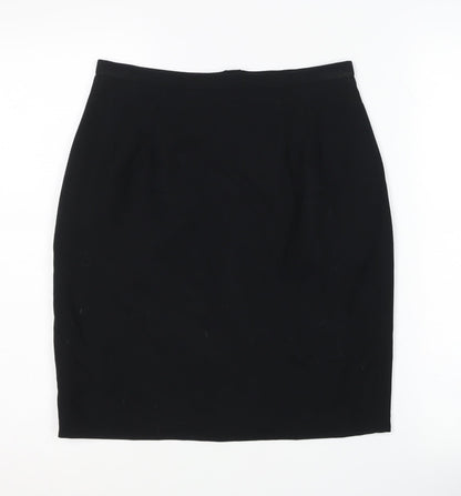 Principles Petite Black Pencil Skirt, Size 10, Women