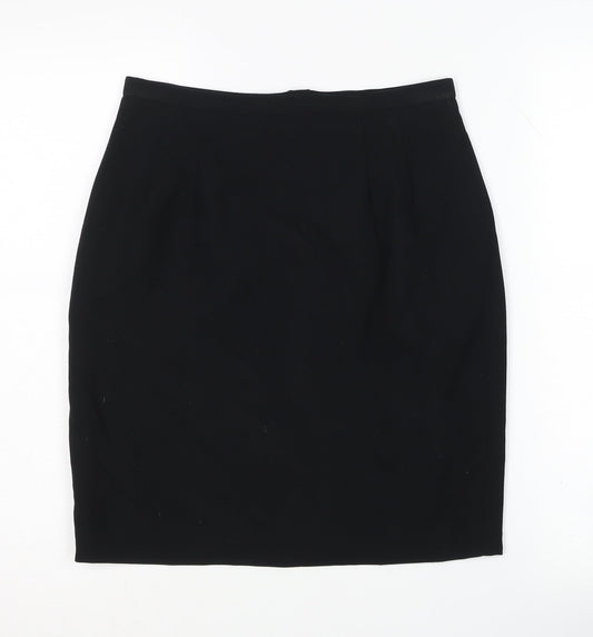 Principles Petite Black Pencil Skirt, Size 10, Women