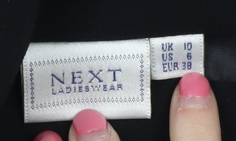 Next Women Black Pencil Skirt Size 10 - Business Chic