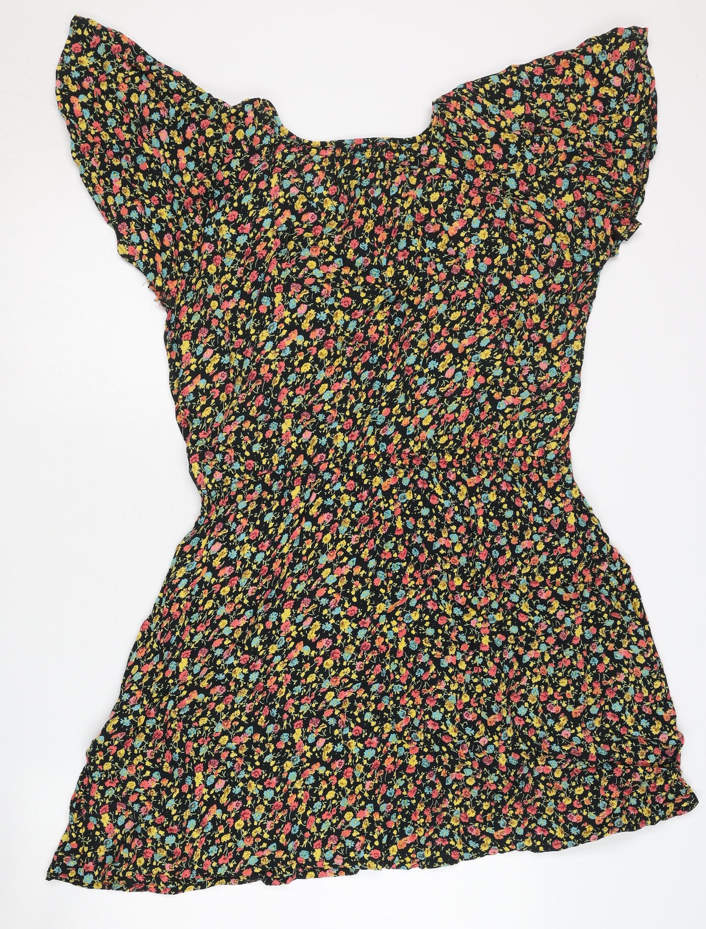 Next Women's Multicoloured Floral Dress Size 18